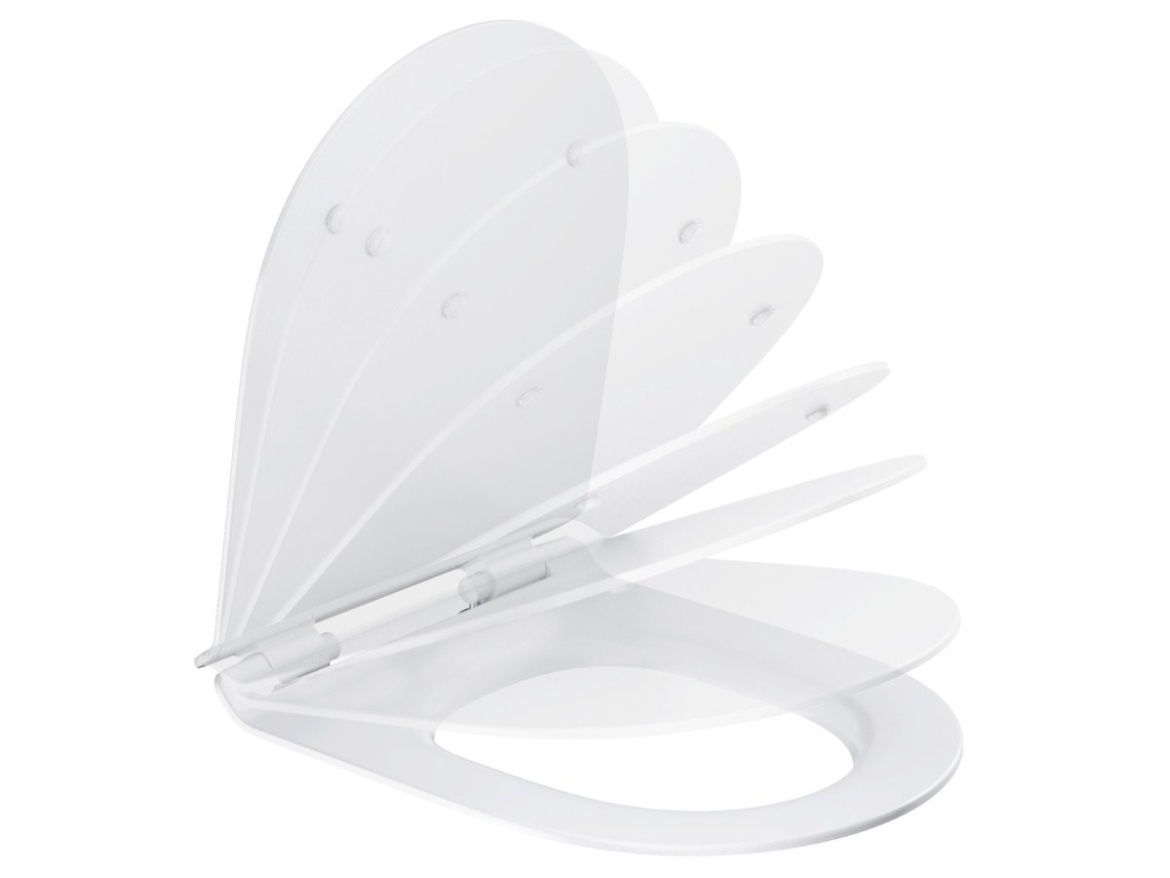 Ravak WC sedadlo Vita slim, biela