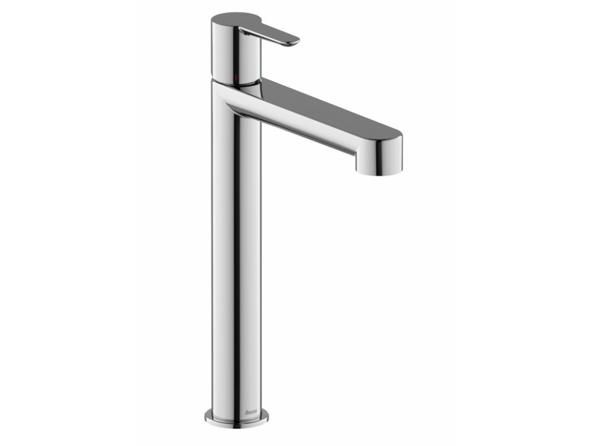 Ravak PU 015.20BLM Umývadlová batéria 322 mm bez odtokovej armatúry, čierna matná