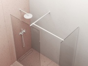 Ravak W SET Uni T spoj, bílá matná