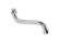 Novaservis Výtokové ramínko trubkové 20,5 cm, 3/4", chrom,  RAM99170/T,0