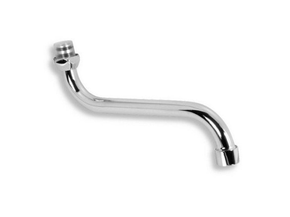 Novaservis Výtokové ramínko trubkové 20,5 cm, 3/4", chrom,  RAM99170/T,0