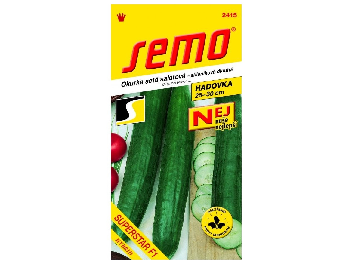 Semo Okurka sklen. - Superstar F1 dl 10s - série NEJ