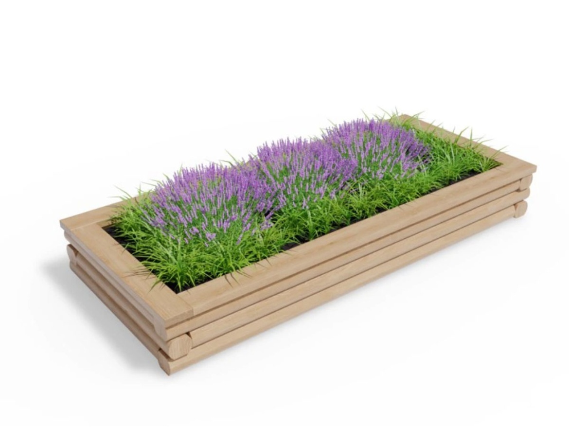 Emelt ágyás Česká Manufaktura Variogrow obdelník