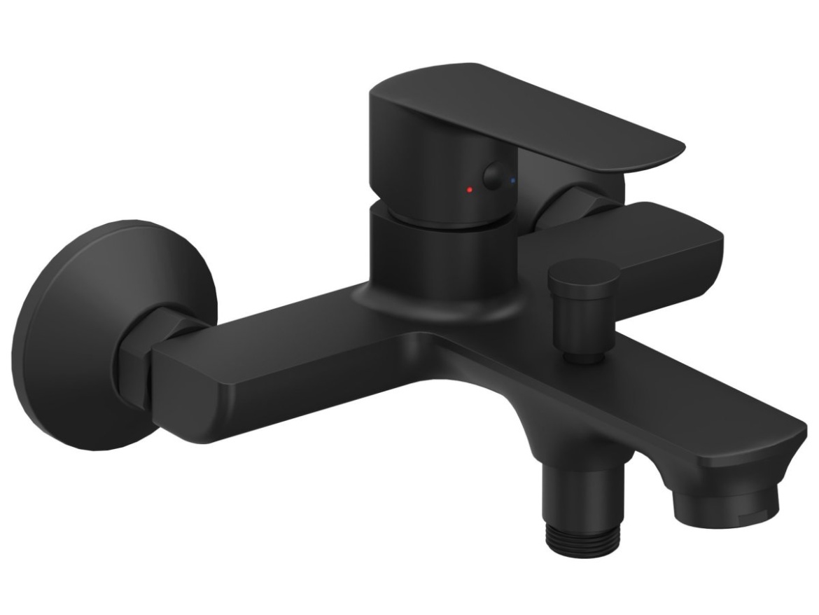 Ravak LF 022.00CR Vanová nástěnná baterie bez sprchového setu, chrom