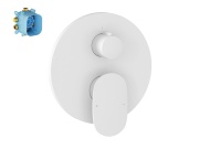 Ravak SG 065.10WHM.O2.RB072 Podomietková batéria 2-cestná pre R-box, biela matná