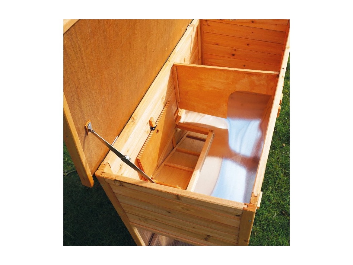 Dřevěná králíkárna Scobax Eddy