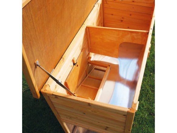 Dřevěná králíkárna Scobax Eddy