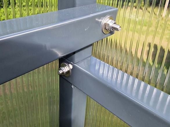 Skleník z polykarbonátu Scobax Drop Alu