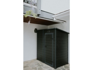 Zahradní domky –  Keter Zahradní domek Keter Essential Shed 6x4 - 112 × 184 × 195 cm - tmavě šedý/černý