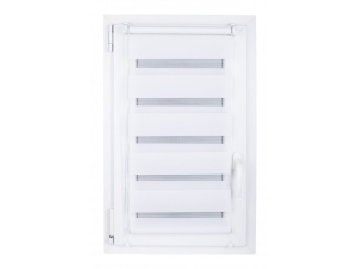 Den a noc –  Decori Zebra 150 cm x 97 cm, bílá