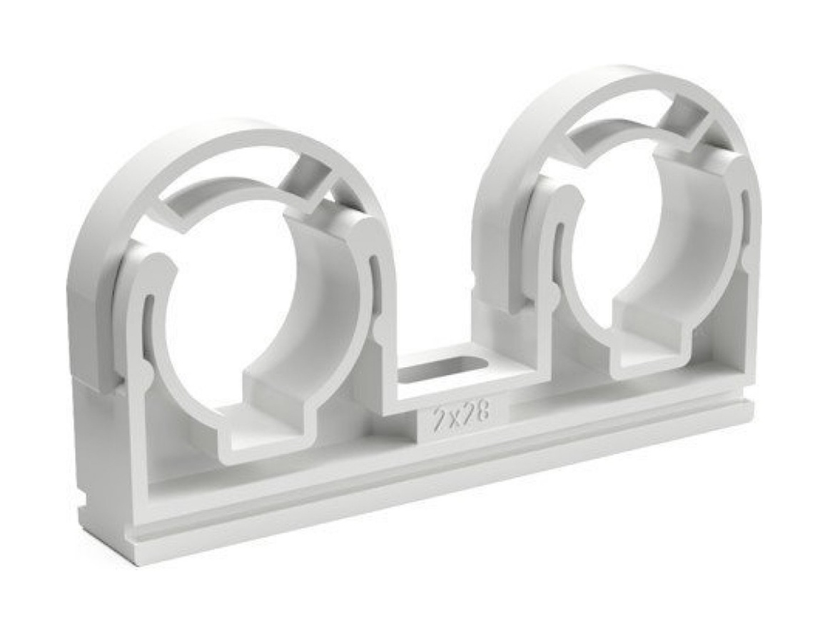 Dvojpříchytka s třmenem Chuděj 2D28