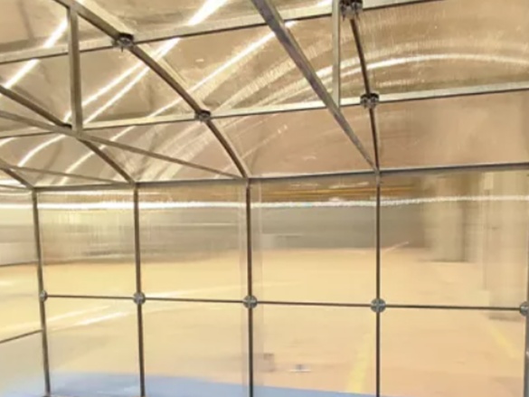 Polikarbonát üvegház Scobax Altoman