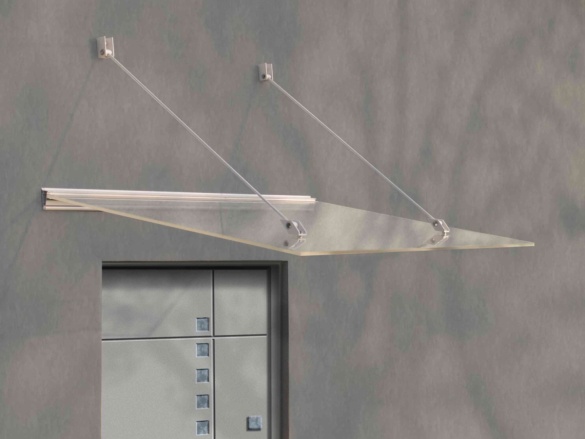 Vchodová strieška Lanit Plast Lazur