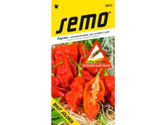 Semínka –  Semo Paprika zel. pálivá - Bhut Jolokia 15s /SHU 1 050 000/