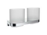 Ravak CR II 220.20BLM Držák se skleničkami, černá matná