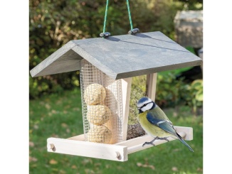Vtáky –  Scobax Dřevěné ptačí krmítko Bird Kitchen