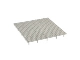 Scobax Podlahový rošt AGROFORTEL - velikost otvorů 1,9 x 1,9 cm | bílý