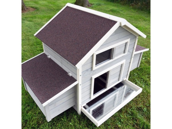 Kurník Scobax Dřevěný kurník a husník s výběhem nebo bez výběhu MARIBOR, 1710x900x1130 mm