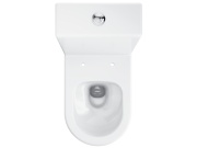 Ravak WC kombi Elegant RimOff set, vario odpad, biela