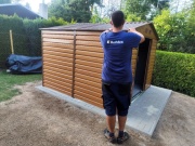 Kerti házak kulcsrakész összeszereléssel