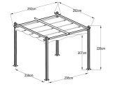 Pergola Lanit Plast Solo 33