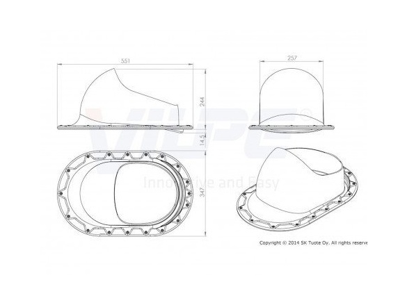 Vilpe Průchodový prvek XL Classic