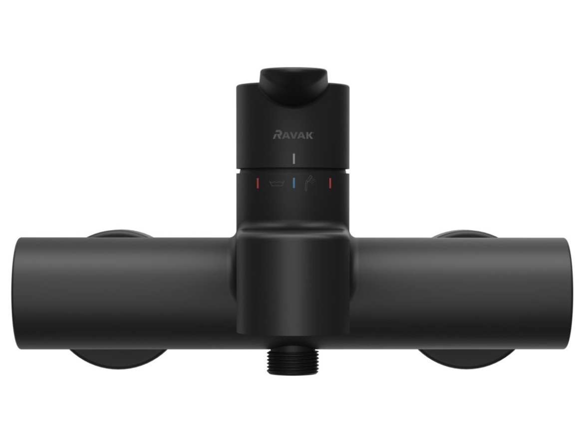 Ravak PU 022.00CR Vaňová nástenná batéria bez sprchového setu, chróm