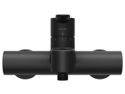 Ravak PU 022.20BLM Vanová nástěnná baterie bez sprchového setu, černá matná