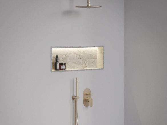 Ravak EL 061.60RGB.O2 Podomietková batéria 2-cestná, Rose Gold Brushed