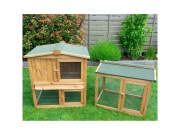 Scobax Dřevěná králíkárna MILEVSKO, 1450x530x835 mm