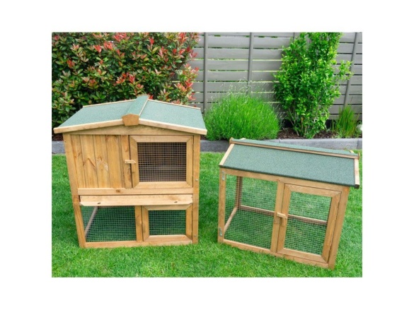 Scobax Dřevěná králíkárna MILEVSKO, 1450x530x835 mm