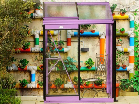 Üvegház a falhoz ACD Miccolo