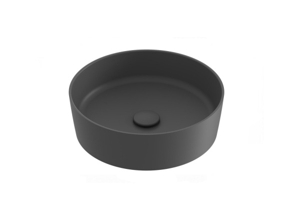 Ravak Umývadlo Uni Slim 40, bez otvoru pre batériu, bez prepadu, biela