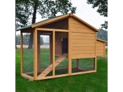 Kurník Scobax Dřevěný kurník BERLIN XXL, 1900x670x1170 mm