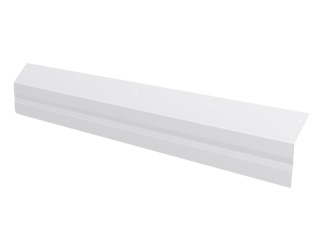 Okapní –  Odkapní pás PN 120 mm bílá lesk