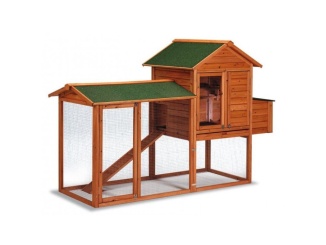 Kurníky –  Scobax Dřevěný kurník DUBLIN, 2270 x 940 x 1510 mm