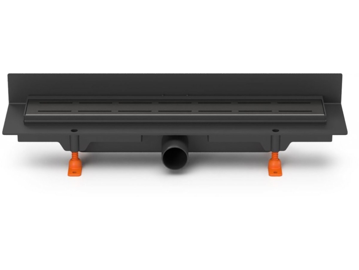 Žlab Chuděj LZB 40 Black (ke stěně)