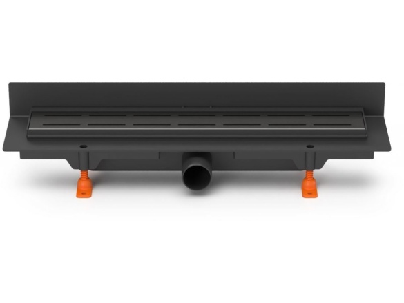 Žlab Chuděj LZB 40 Black (ke stěně)