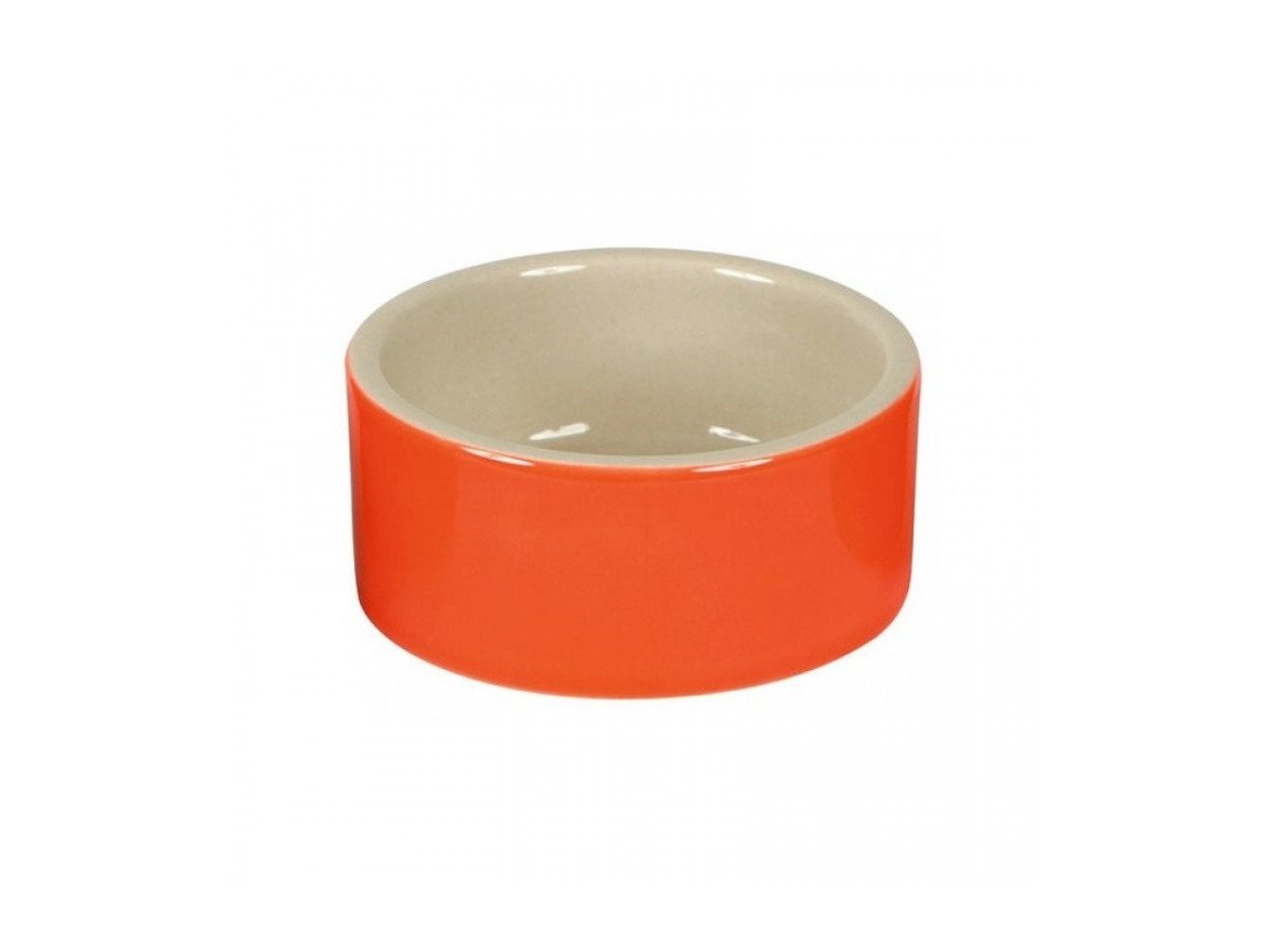 Scobax Miska na krmivo keramická, kulatá, 250 ml barevný mix