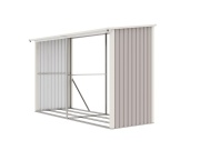 G21 Přístřešek na dřevo  WOH 682 - 302 x 119 cm, šedý