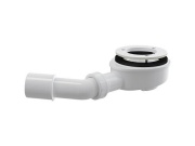 Alcadrain Vaničkový sifon A492CR 90, odpad 40/50 mm, chrom,  A492CR