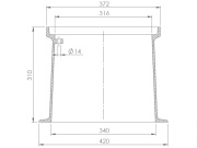 Poklop hydrantový Heckl Renko