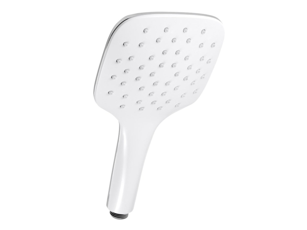 Novaservis Sprchová hlavice, 1 druh proudu, ruční, bílá,  RU/420,1