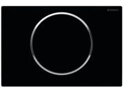 Geberit Deska ovládací GEBERIT SIGMA 10 černá/chrom lesk, 115.758.KM.5