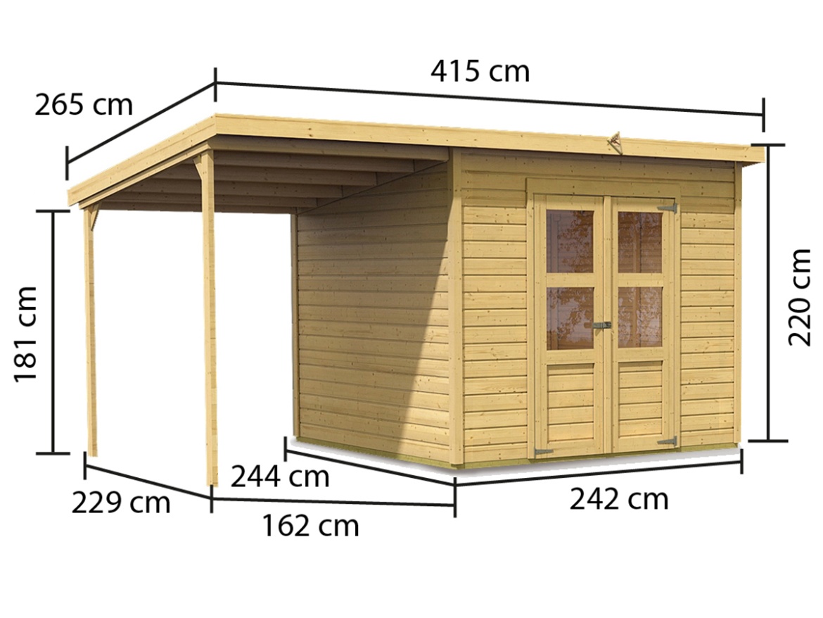 Ház Karibu Merseburg Side