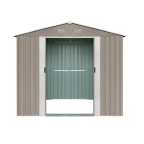 Plechový zahradní domek Riwall PRO RMSA 6x8 Brown