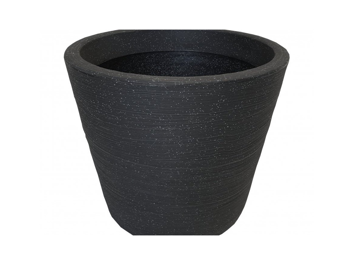 Keter Květináč Varese Low Planter - granite - šedý