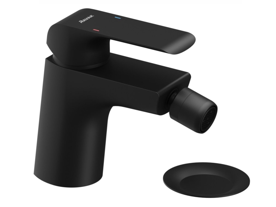 Ravak FL 055.00CR Bidetová stojánková baterie 121 mm s výpustí, chrom