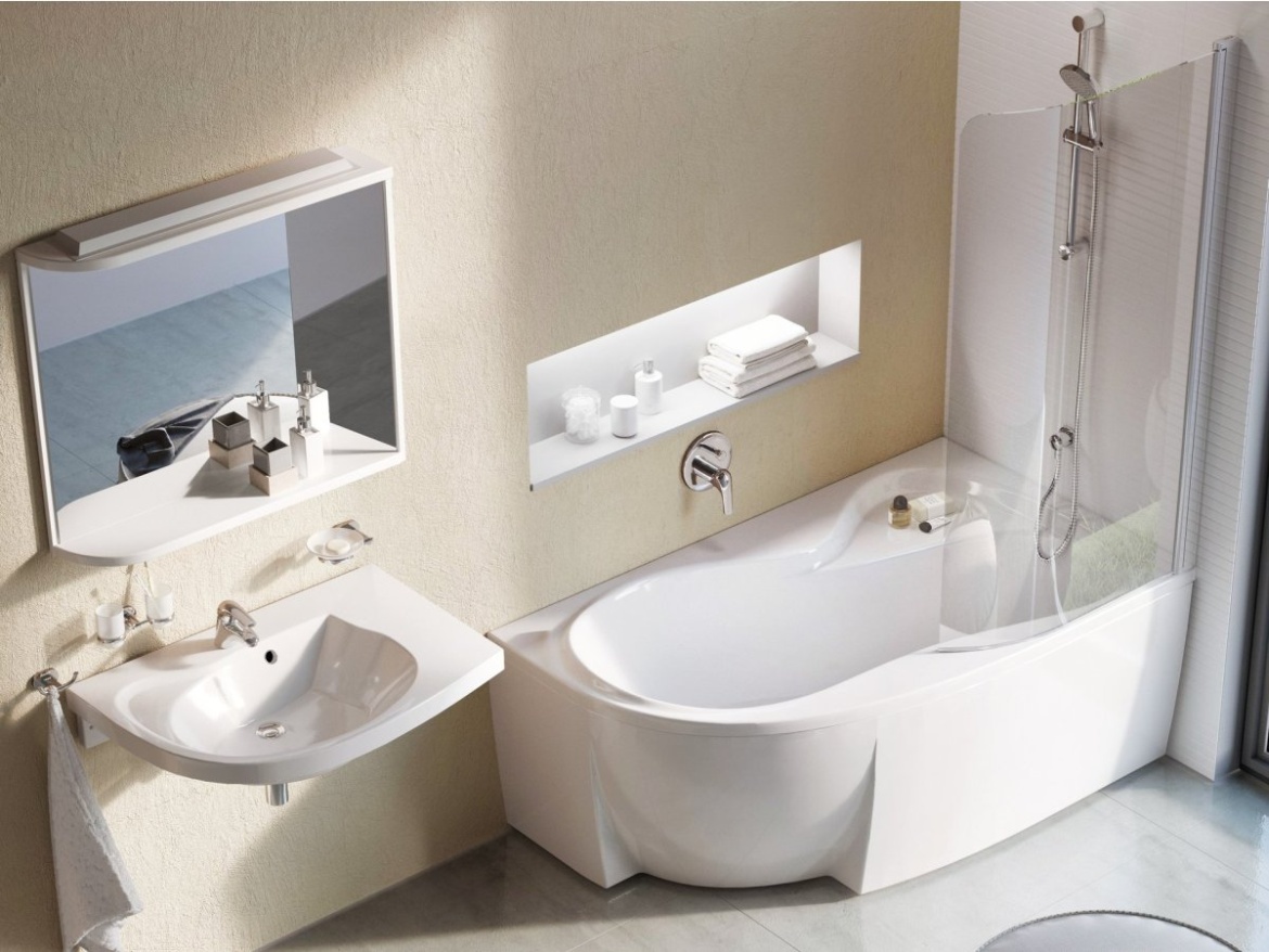 Ravak Panel Rosa 95 150 L