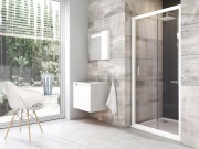 Ravak BLDP2 110, biela+transparent